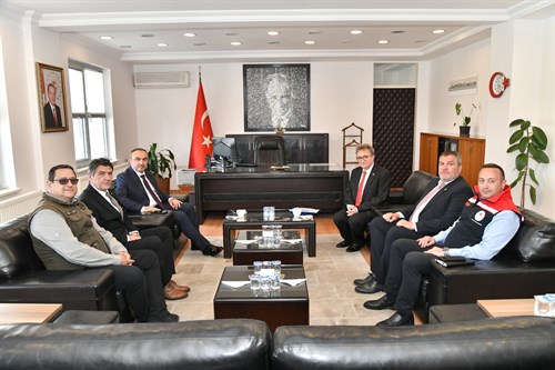 Vali Soytürk Şarköy Kaymakamlığını Ziyaret Etti
