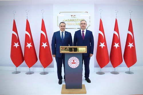 Vali Soytürk Başakşehir Kaymakamı’na İade-i Ziyarette Bulundu